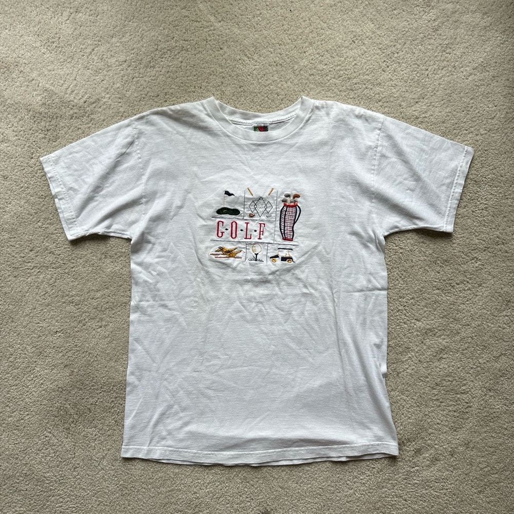 ❌SOLD❌ Embroidery Golf T